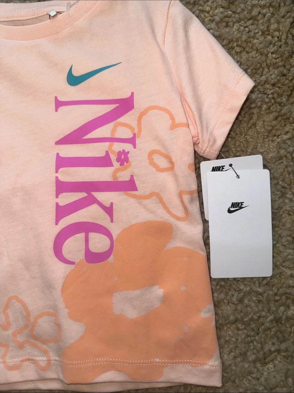 NWT Nike Playful Pink Shirt (4T)